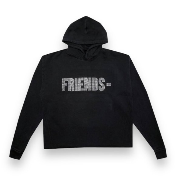 VLONE Friends Rhinestone Hoodie - Picture 1 of 6